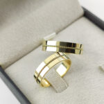 Aliança clássica Ouro 18k 5mm - Modelo EP38 - Elegância simples e atemporal