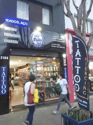 Fachada do Studio Art Brilho Ink no Tatuapé - Studio de tatuagem, piercing e joalheria em São Paulo